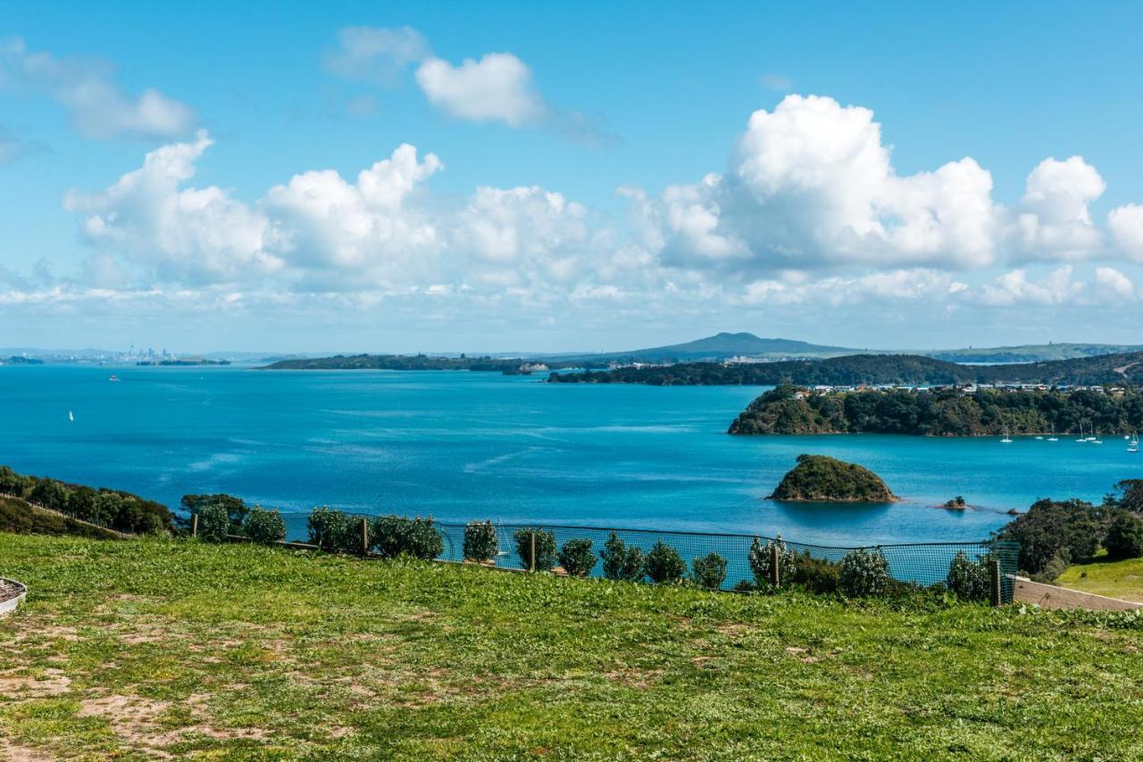 The Apartment - Sea Views At Te Whau Point By Waiheke Unlimited Omiha Bagian luar foto