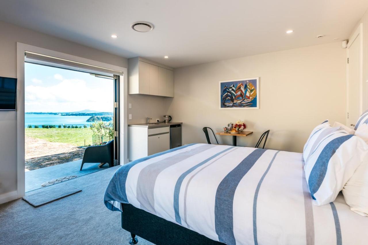 The Apartment - Sea Views At Te Whau Point By Waiheke Unlimited Omiha Bagian luar foto