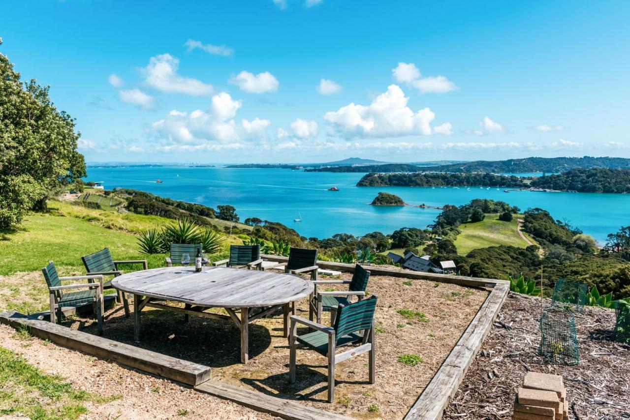 The Apartment - Sea Views At Te Whau Point By Waiheke Unlimited Omiha Bagian luar foto