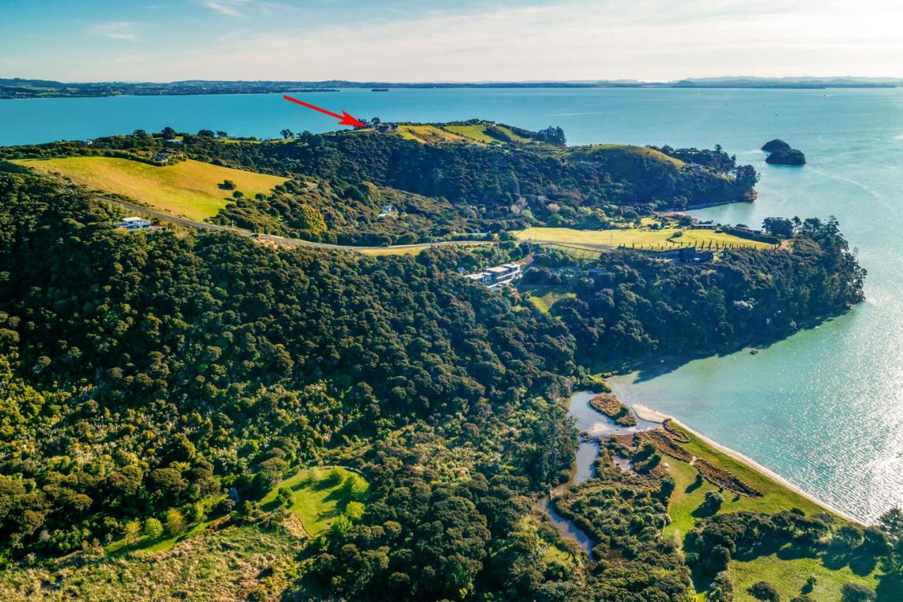 The Apartment - Sea Views At Te Whau Point By Waiheke Unlimited Omiha Bagian luar foto
